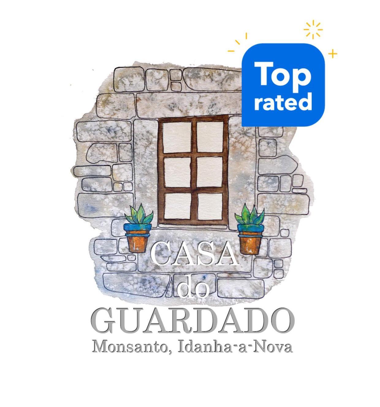 Villa Casa Do Guardado Monsanto Esterno foto